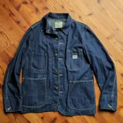 ジャケット・アウター 80s OSHKOSH coverall denim jacket 80S USA製 オシュコシュ OSHKOSH カバーオール デニムジャケット