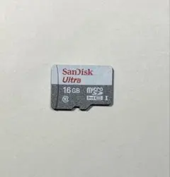 SanDisk 16GB micro SDカード(class10)、本体のみ