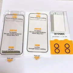 iPhone 16 Plus ガラスフィルム 6.7インチ　2＋2枚セット