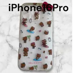 新品　日焼けキティちゃん　iPhoneケース　スマホケースiPhone16Pro