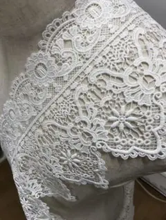 ロココ柄ケミカルレース