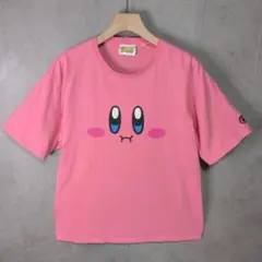 星のカービィ 半袖 tシャツ 【大人用】オーバーサイズ　希少4Lサイズ　ピンク