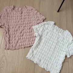 GU シャーリングTシャツ　S