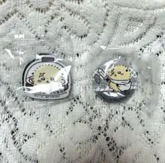 ちいかわ くら寿司 コラボ ラッコ　缶バッジ　マグネット