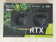 ELSA GeForce RTX 3060 12GB 箱付き