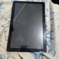 タブレット ブラック 背面カメラ付き動作未確認