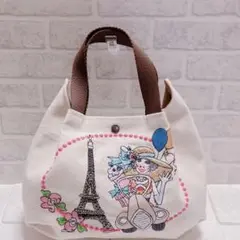ロラライハリス 刺繍 トートバッグ