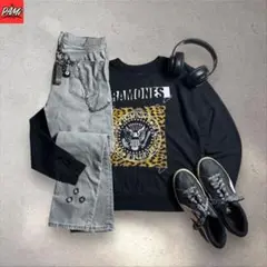 c-boystyle(vol.733RAMONESグランジストリートMIXコーデ