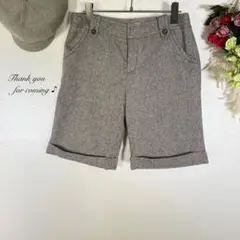 エニィファム♡ショートパンツ ウール80% 裏地あり ポケットあり レディース