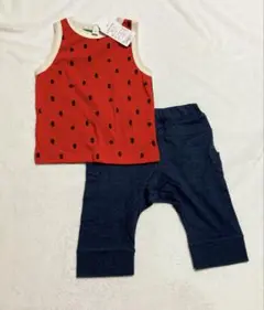 ★新品★ タンクトップ&ボトムスセット　80