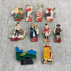 ピンバッジ 8867 10点セット シェル石油 ヴィンテージ