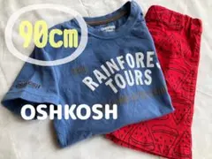 【古着】【子供服】オシュコシュ　Tシャツ９０cm スイカ柄パンツ