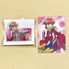 銀魂 銀八先生 夏の食べ物 MEDICOS SHOP アクリルバッジ 特典 神楽