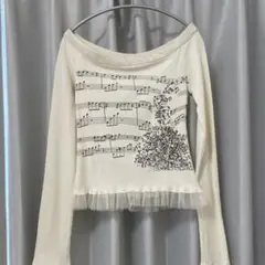 音符 Tシャツ y2k