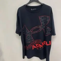アンダーアーマーメンズTシャツ 【X XL】文字赤