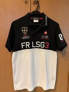 FR LSG3 ポロシャツ 黒と白