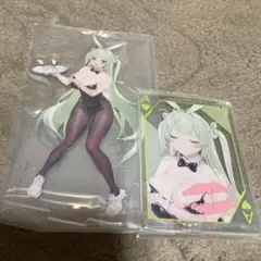 勝利の女神　一番くじ　アクスタ　チャーム　ソーダ