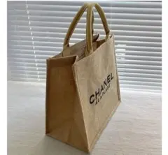 CHANEL シャネル ノベルティ リネン 麻 トートバッグ