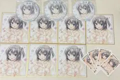 サガプラネッツ　はつゆきさくら　東雲希　色紙　缶バッジ　チェキ　セット