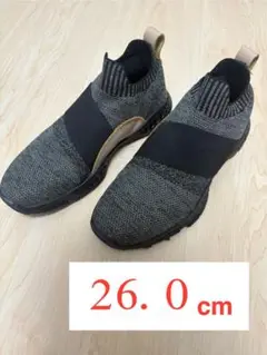 【美品】DUARIG スニーカー　26.0センチ　グレー