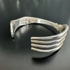 琴*様 【超希少】オールド　ティワァニー　フォークバングル 入手困難 希少 オールド Tiffany&Co ティファニー フォーク バングル