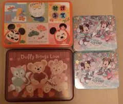 ディズニー　空き缶　まとめ売り　小物入れ