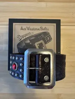 最終値下げ アットラスト ベルト ACE WESTERN BELT限定 34 ACE WESTERN BELTS（エースウエスタンベルト）MOONLOID 10th