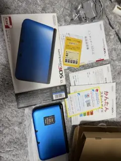 ニンテンドー3DS LL 青　SDカード付き(4GB)