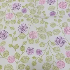 花柄プリント生地 約70cm x 45cm