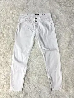 未使用品　リプレイ　ジョガーデニム　ホワイト　25