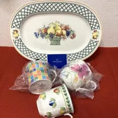ビレロイu0026ボッホ オーバルプレート マグカップ3種