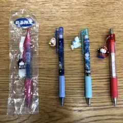 ボールペン　キティちゃん（岩手、雪やこんこん、ホタルイカなど）【４本セット】