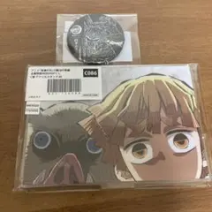 鬼滅の刃 全幕間画　くじ C賞 アクリルスタンド 缶バッジ　善逸 伊之助 86