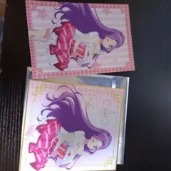 オールアイカツ！大衣装展！！ 神崎美月　ミニ色紙