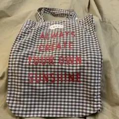 チェックショルダーバッグ