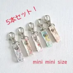 【即購入可】ゲリラ販売❗️リバティミニミニキーホルダー5本セット
