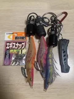 エギ まとめ売り 12個 + PE0.8×150m + イカ締めピック エギ まとめ売り 12個 + PE0.8×150m + イカ締めピック