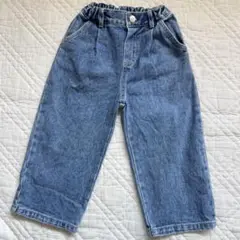 美品　kokokids タック　デニム　M 105