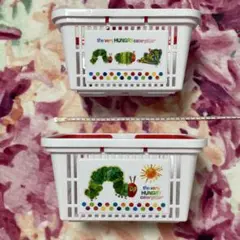 【新品】はらぺこあおむし 小物入れ かご