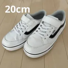 VANS V3830K-SYN スニーカー 20cm ホワイト/ブラック