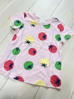 新品未使用　トマト柄 110サイズ Tシャツ