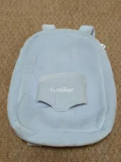 ファミリア familiarリュックサック　ブルー