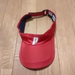 prince サンバイザー 赤