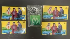 ミセスグリーンアップル　ららぽーと　キーホルダー　ステッカー ガチャガチャ