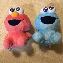 エルモクッキーモンスターぬいぐるみ
