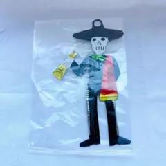 メキシコお土産 ティンアート 骸骨マリアッチ 壁掛け オーナメント