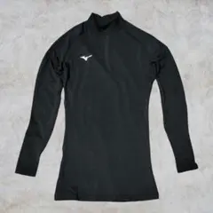 【新品】Mizuno ハイネック トレーニングウェア ネイビー　　М