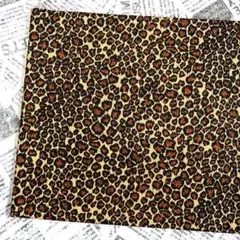 ツイル生地 レオパード 1m SALE