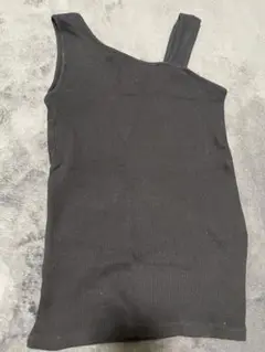 ブラック　タンクトップ L