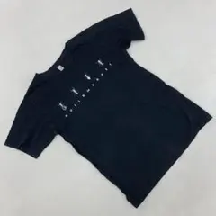 M3Tシャツ ブラックアリプリント 半袖 クルーネックS